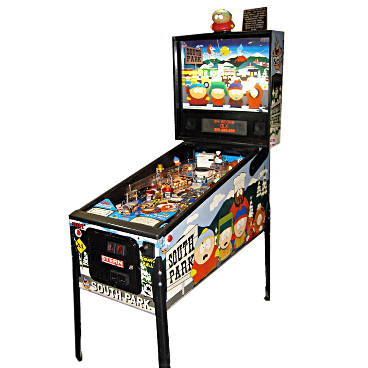 Free Shipping! Sega South Park Pinball Machine Translite 830-5271-00 NOS 