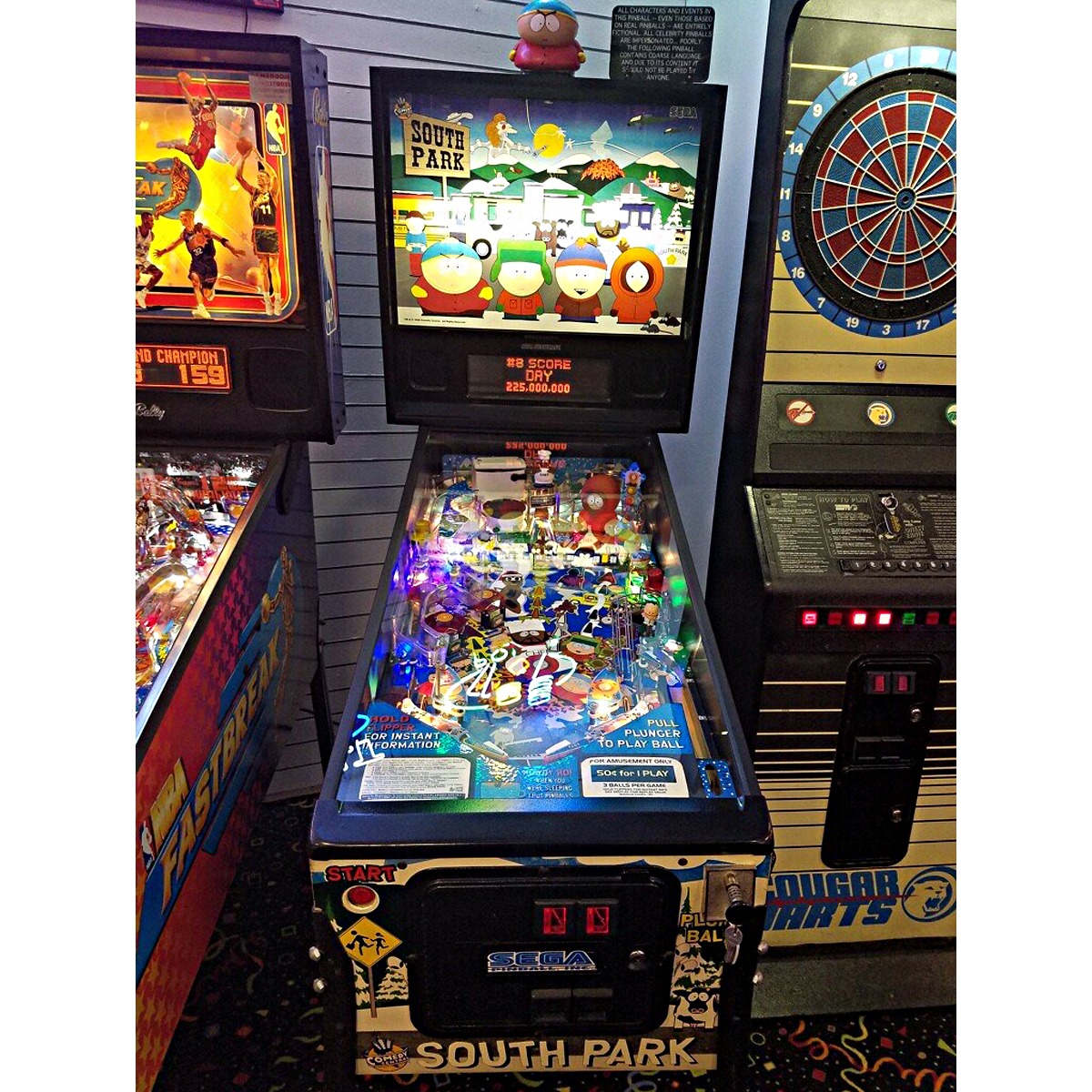 south park pinball machine for sale