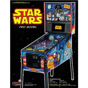 Star Wars Comic Pro Pinball Flyer