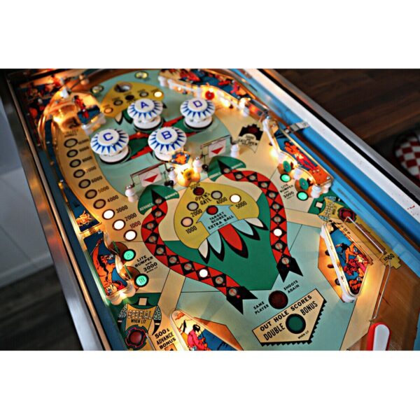 Bow and Arrow Pinball Machine Elite Home Gamerooms