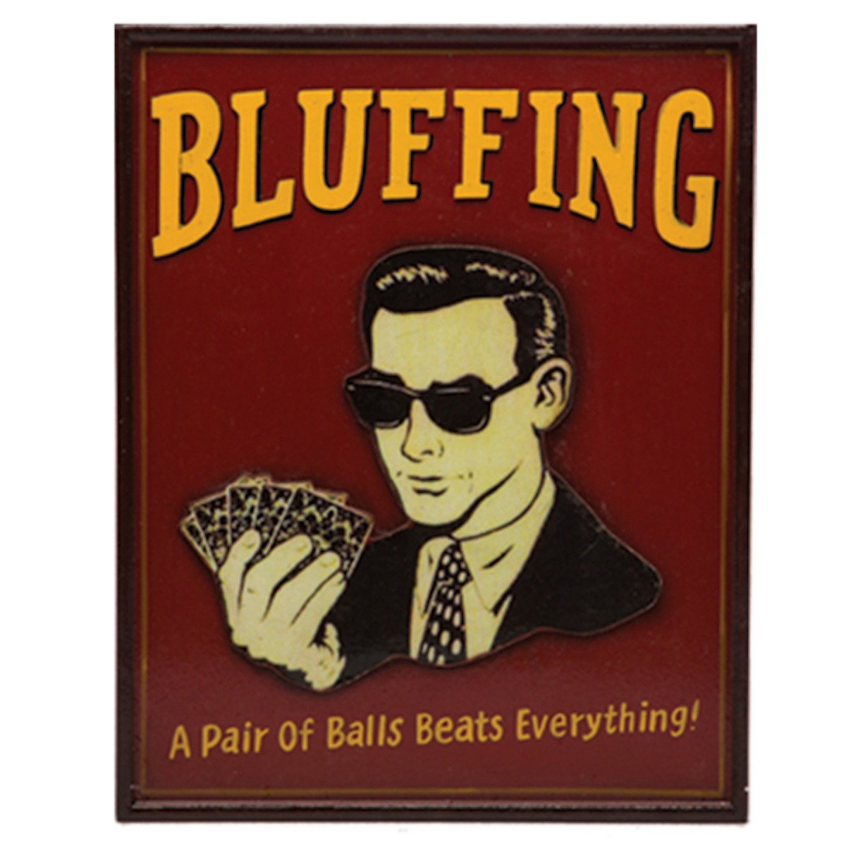 Funny Poker Themed Wall Art Elite Home Gamerooms