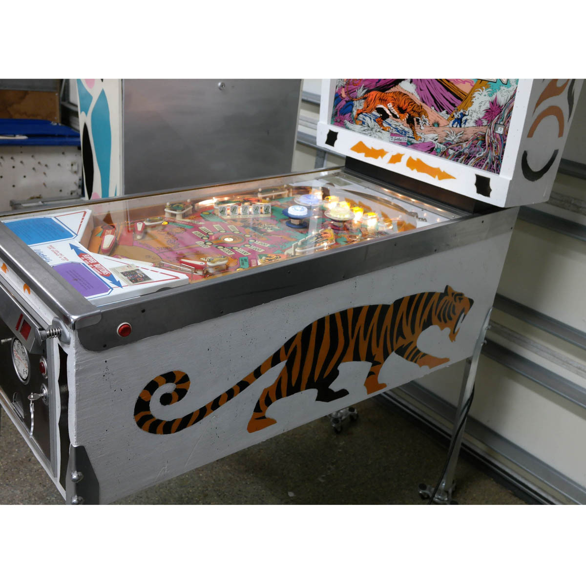 Jungle Queen Pinball Machine Elite Home Gamerooms