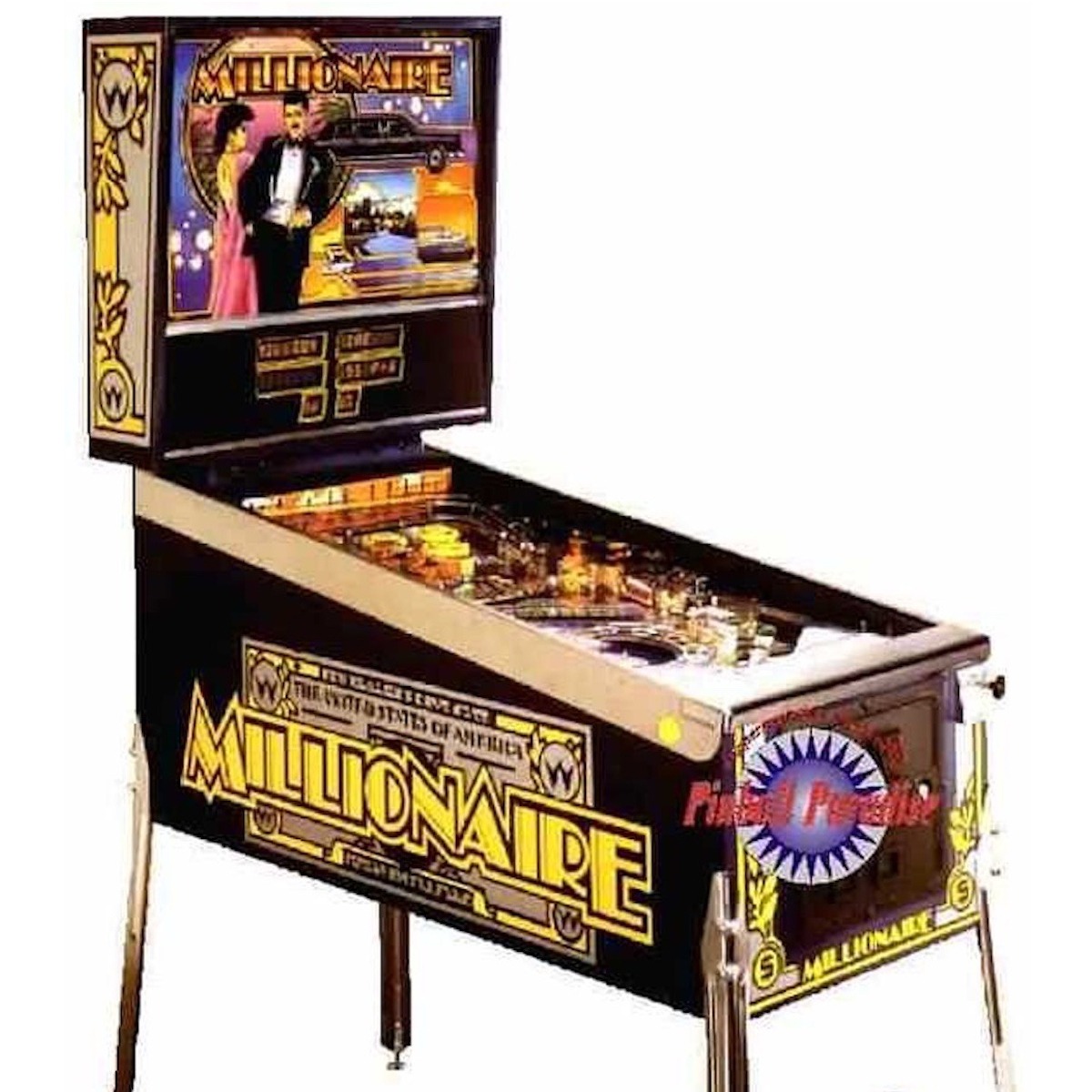 millionaire pinball machine sale