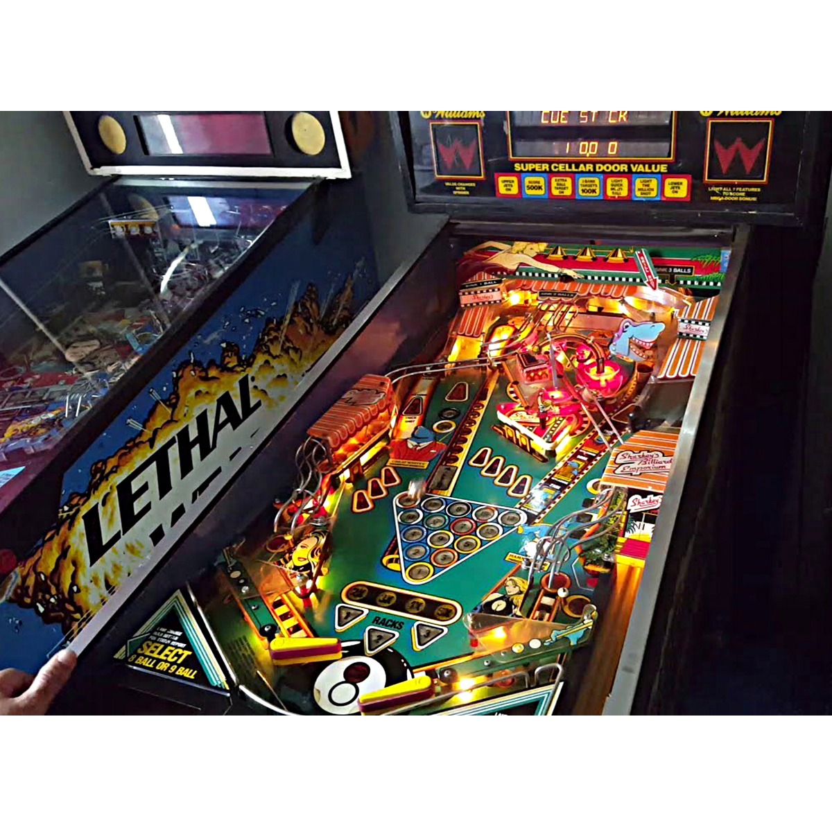 Pool Sharks Pinball Machine Elite Home Gamerooms