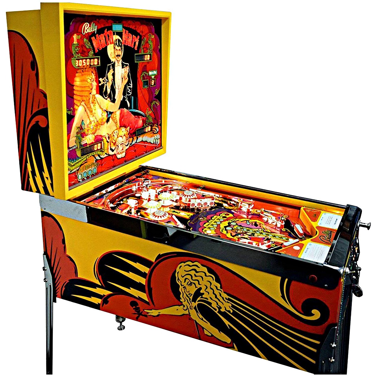 Mata Hari Pinball Machine Elite Home Gamerooms