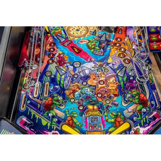 Teenage Mutant Ninja Turtles Pro Pinball Machine Elite Home Gamerooms