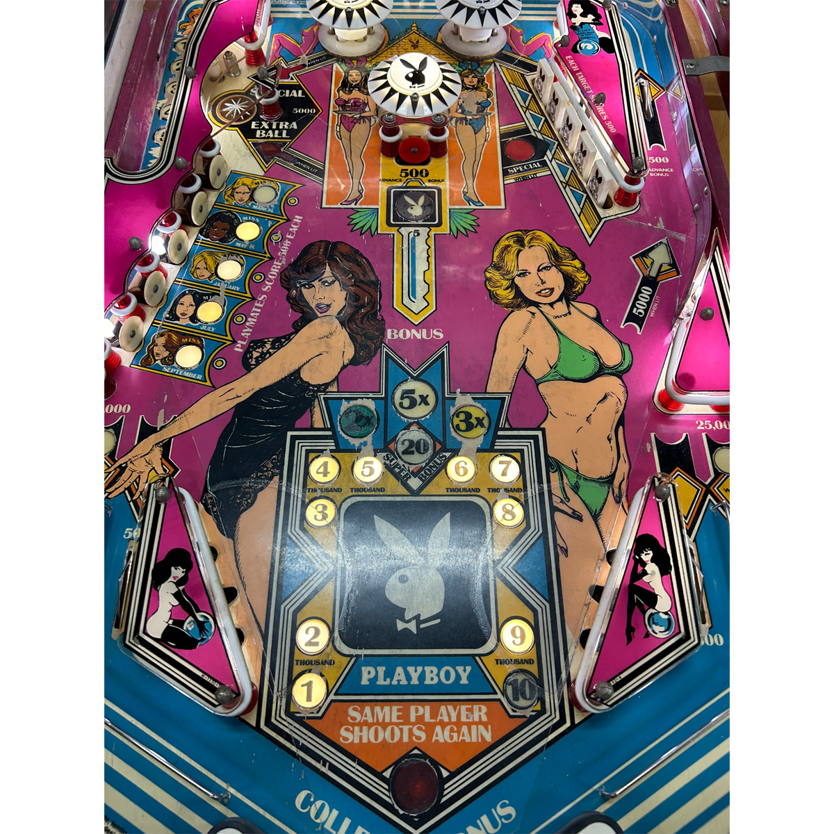 Bally Playboy Pinball Machine 8