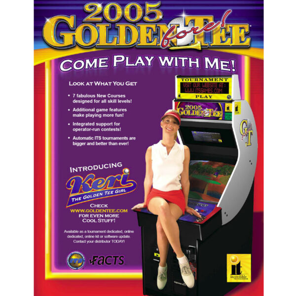 Golden Tee 2005 Arcade Flyer 2