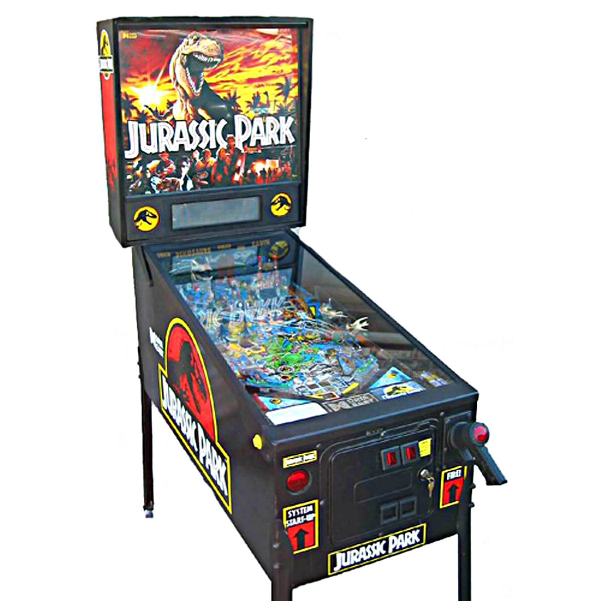 Jurassic Park Pinball Machine Elite Home Gamerooms
