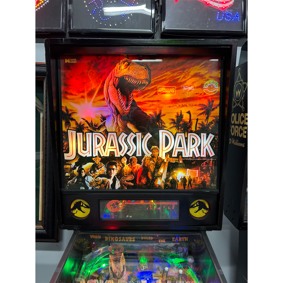Jurassic Park Pinball Machine Lutz 2