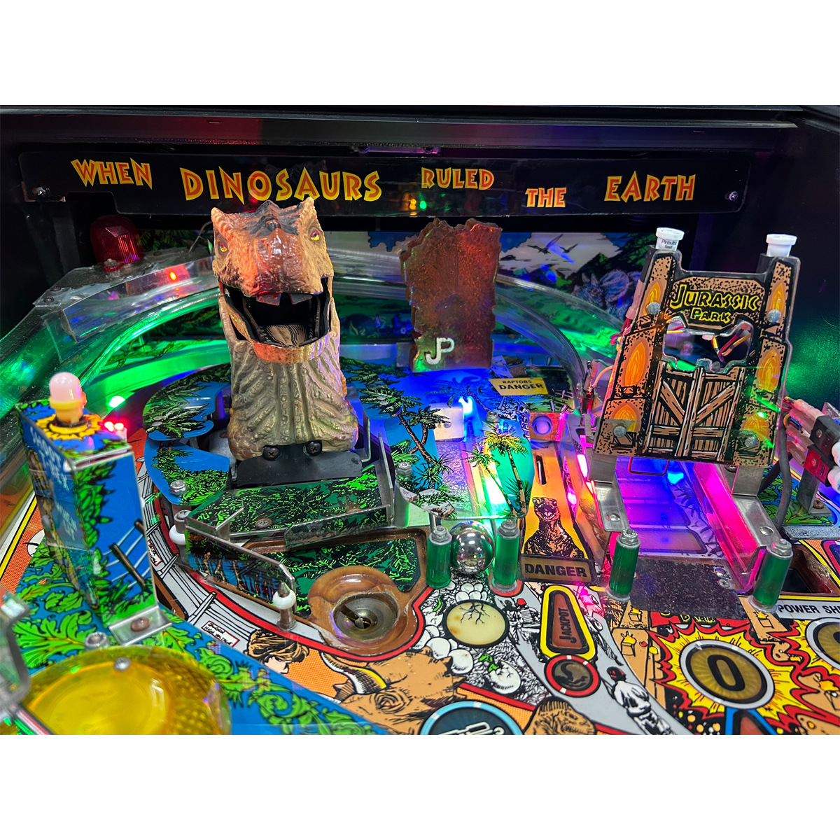 Jurassic Park Pinball Machine Lutz 7