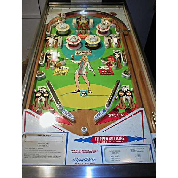 MIBS Pinball Machine Gottlieb 1969