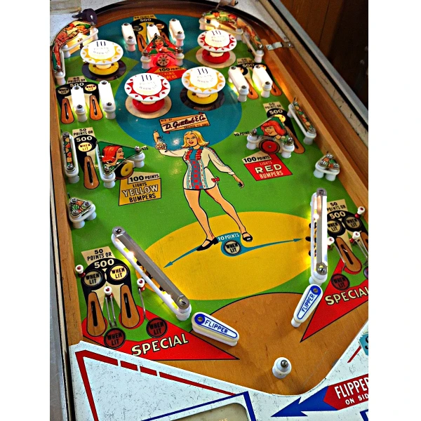 MIBS Pinball Machine Gottlieb 1969