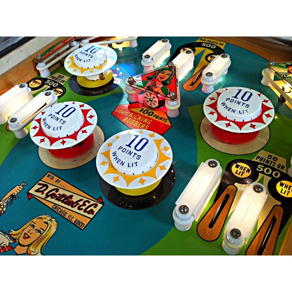 MIBS Pinball Machine Gottlieb 1969