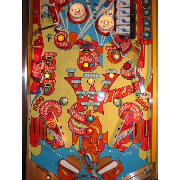 Bally Wizard! Pinball Machine