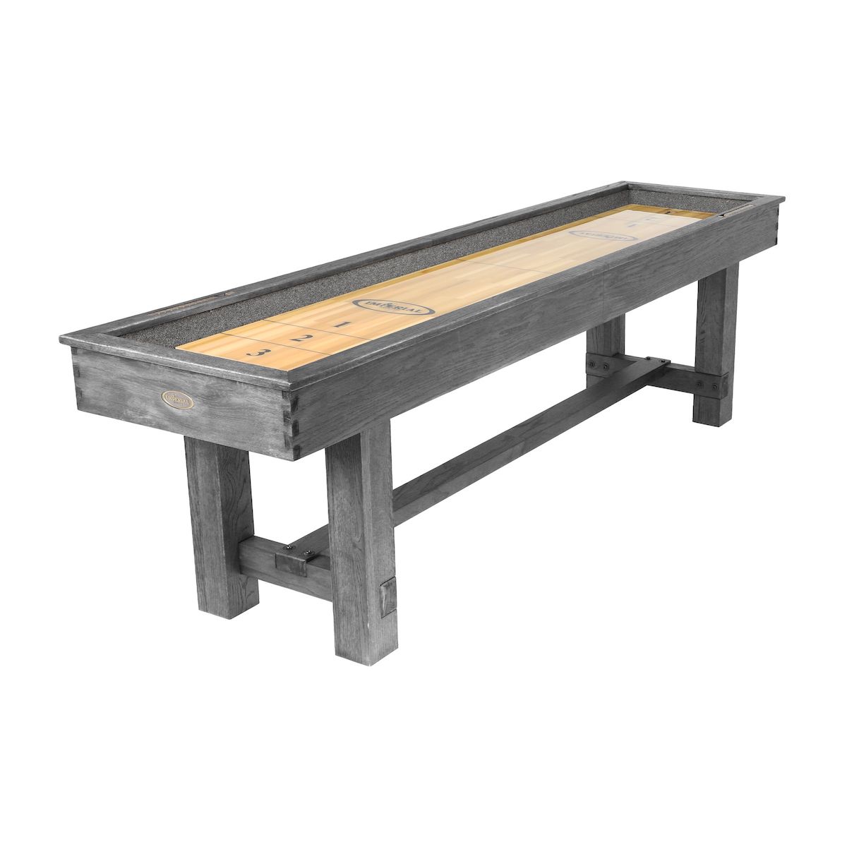 Reno Shuffleboard Table 9 foot Silver Mist