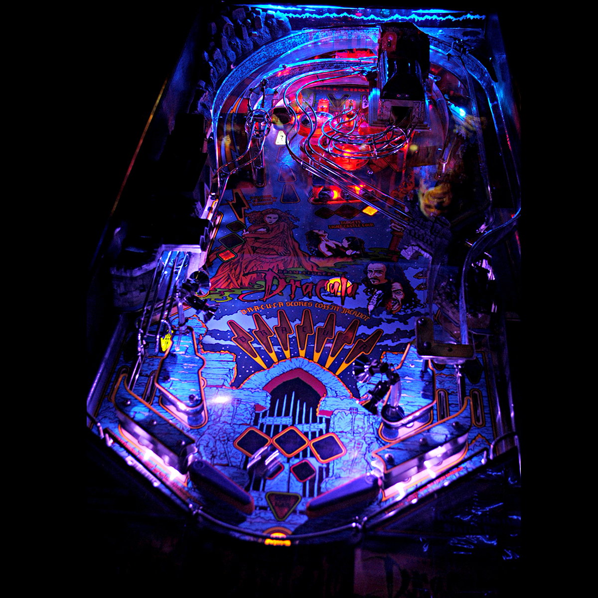 Bram Stoker's Dracula Pinball Machine Elite Home Gamerooms