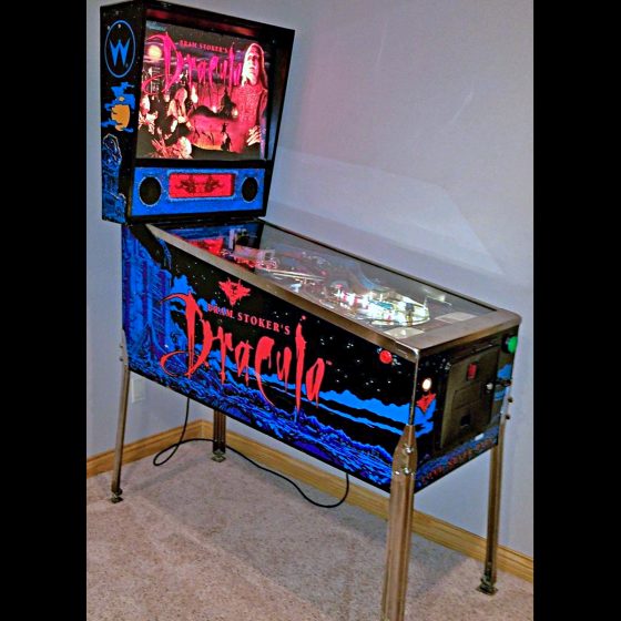 Bram Stoker's Dracula Pinball Machine Elite Home Gamerooms