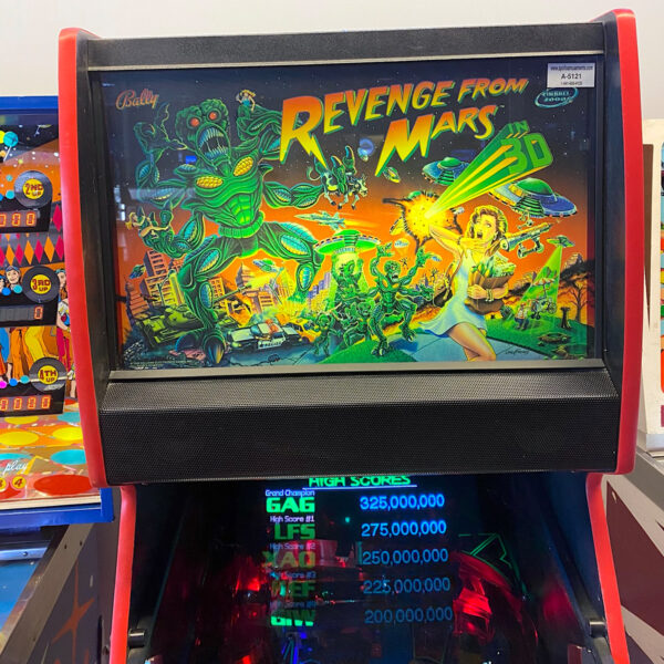 Revenge From Mars Pinball Machine 5 1 600x600 - Revenge From Mars Pinball Machine