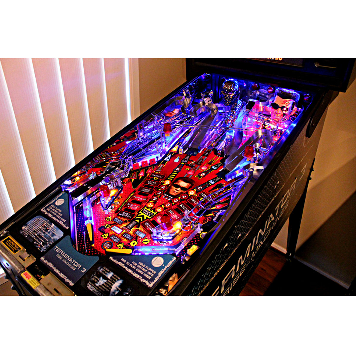 Terminator 3 Rise of the Machines Pinball Machine Elite Home Gamerooms