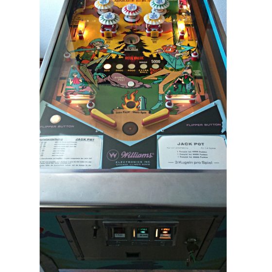 Jackpot Pinball Machine Elite Home Gamerooms