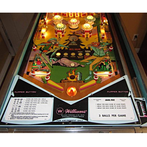 Jackpot Pinball Machine Elite Home Gamerooms