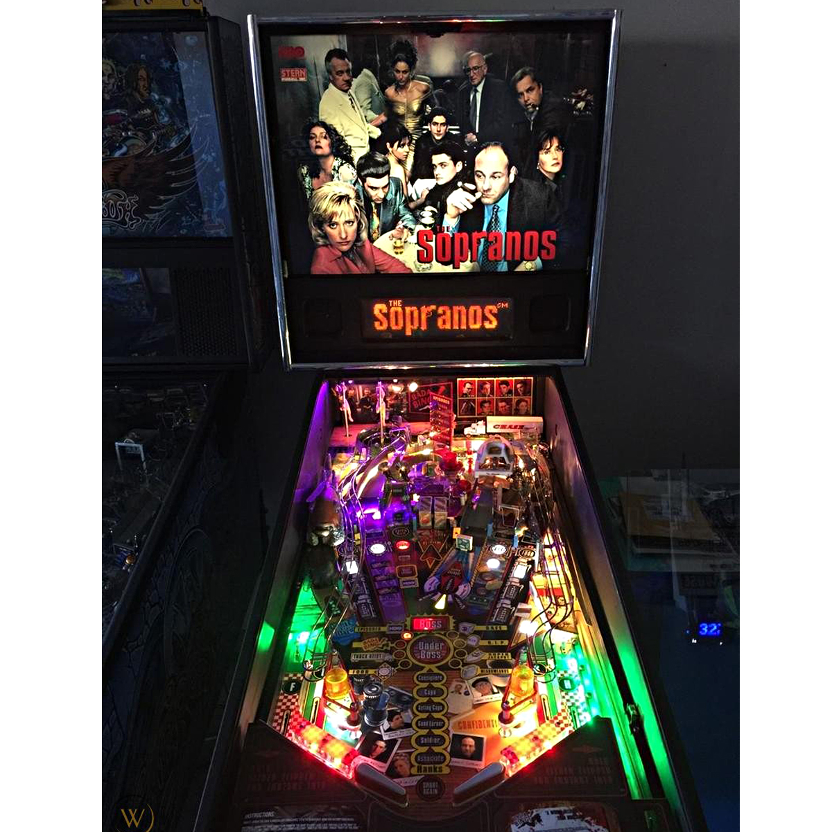 Sopranos Pinball Machine Elite Home Gamerooms Order Now!