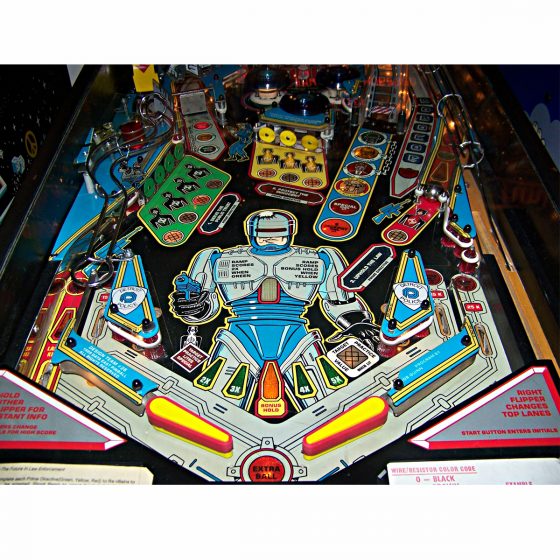 Robocop Pinball Machine Elite Home Gamerooms