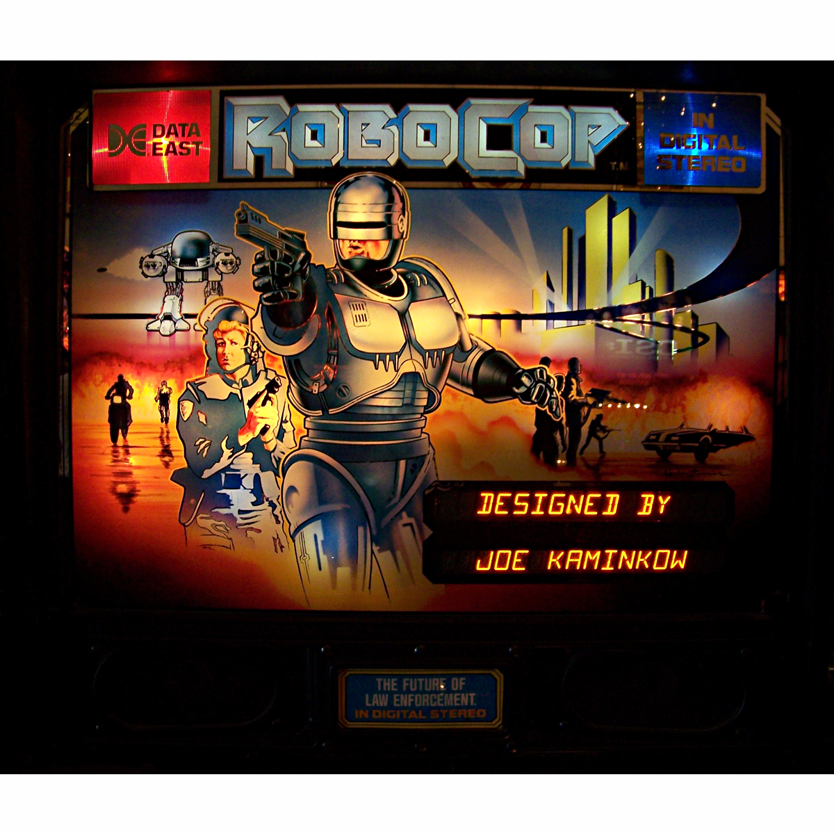 Robocop Pinball Machine Elite Home Gamerooms