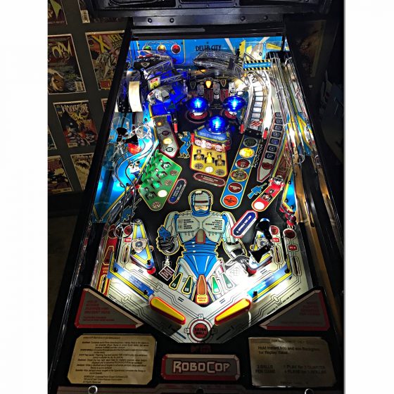 Robocop Pinball Machine Elite Home Gamerooms