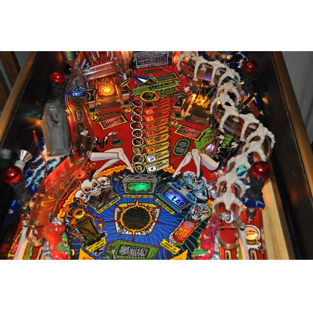 Scared Stiff Pinball Machine Elite Home Gamerooms
