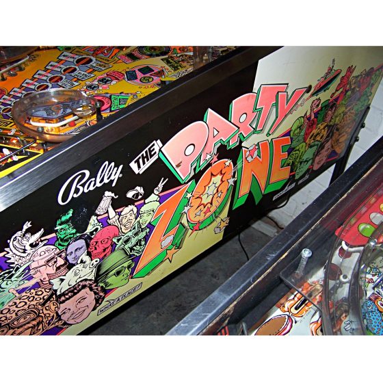 Party Zone Pinball Machine Elite Home Gamerooms