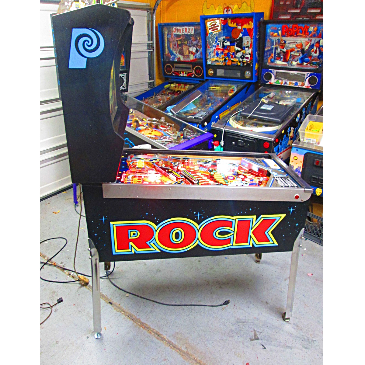 Rock Pinball Machine by Gottlieb Elite Home Gamerooms