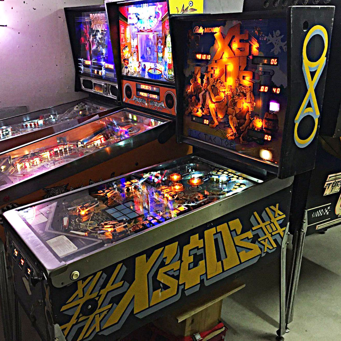 X’s and O’s Pinball Machine Elite Home Gamerooms