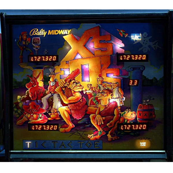 Xs and Os pinball Machine Bally