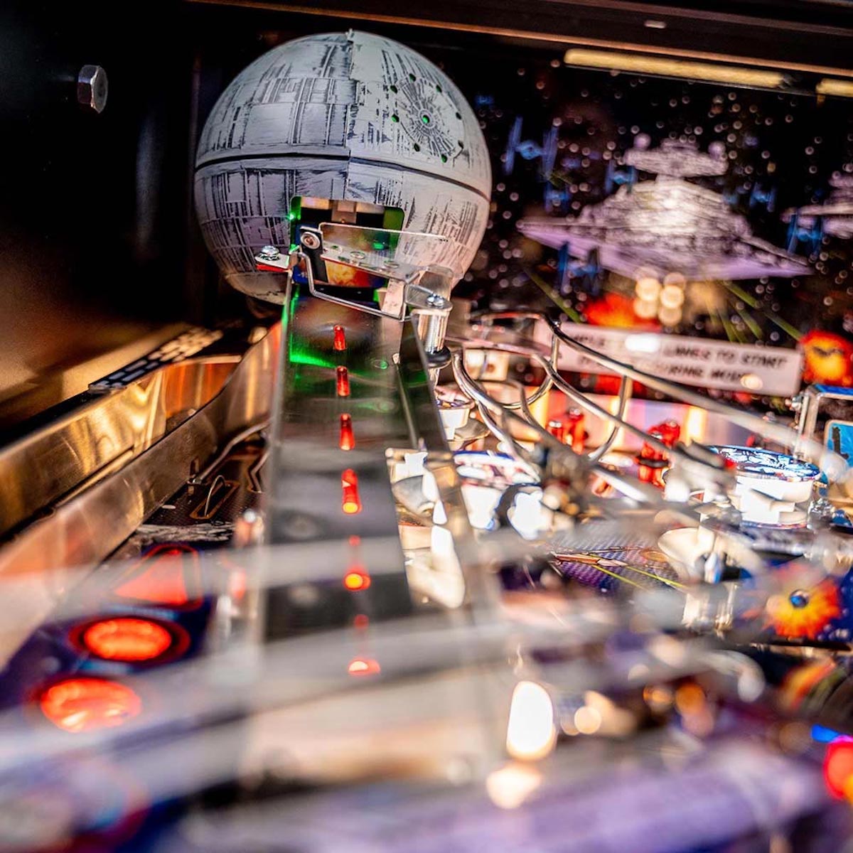 Star Wars PIN Comic Art Pinball Machine Elite Home Gamerooms