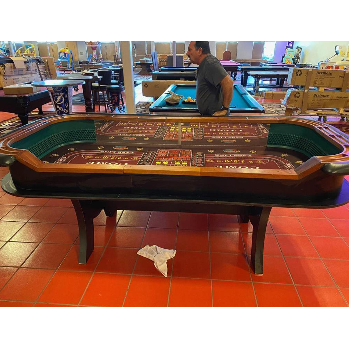 casino table base