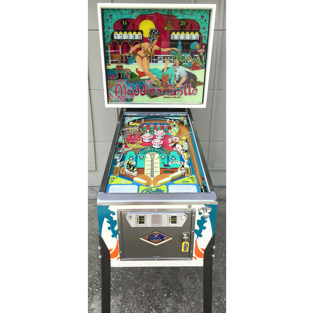 Aladdin's Castle Pinball Machine Elite Home Gamerooms