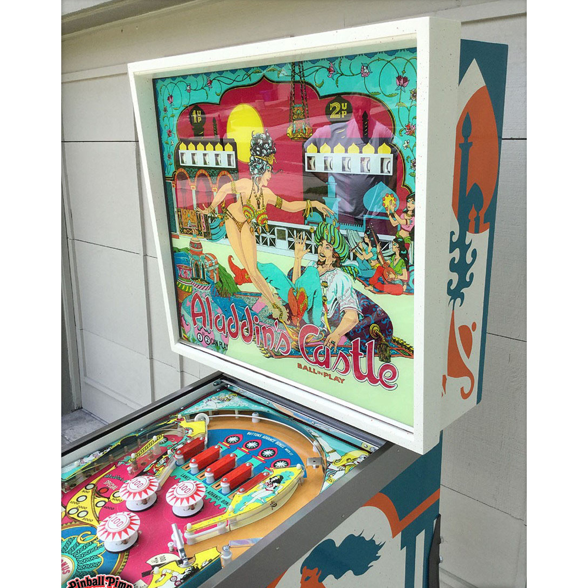 Aladdin's Castle Pinball Machine Elite Home Gamerooms
