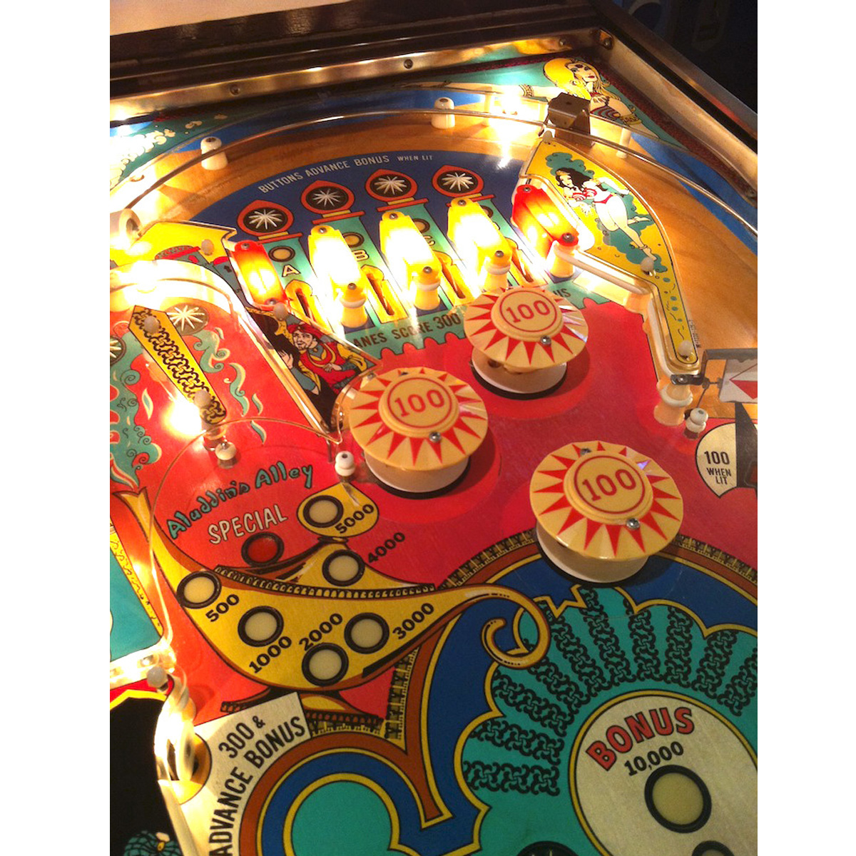 Aladdin's Castle Pinball Machine Elite Home Gamerooms