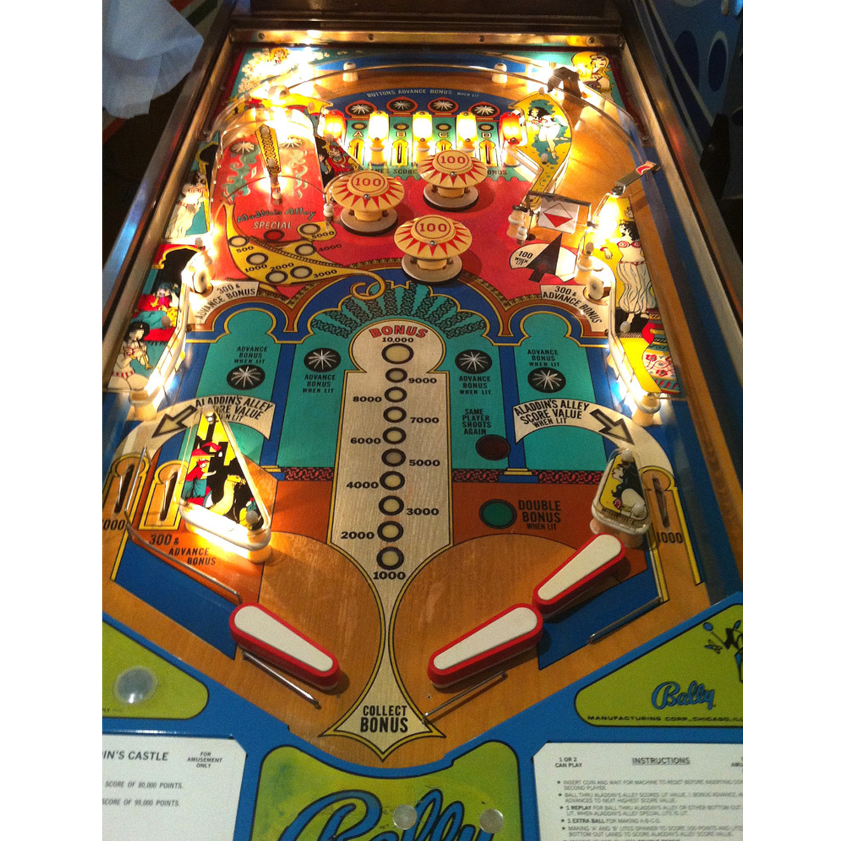 Aladdin's Castle Pinball Machine Elite Home Gamerooms
