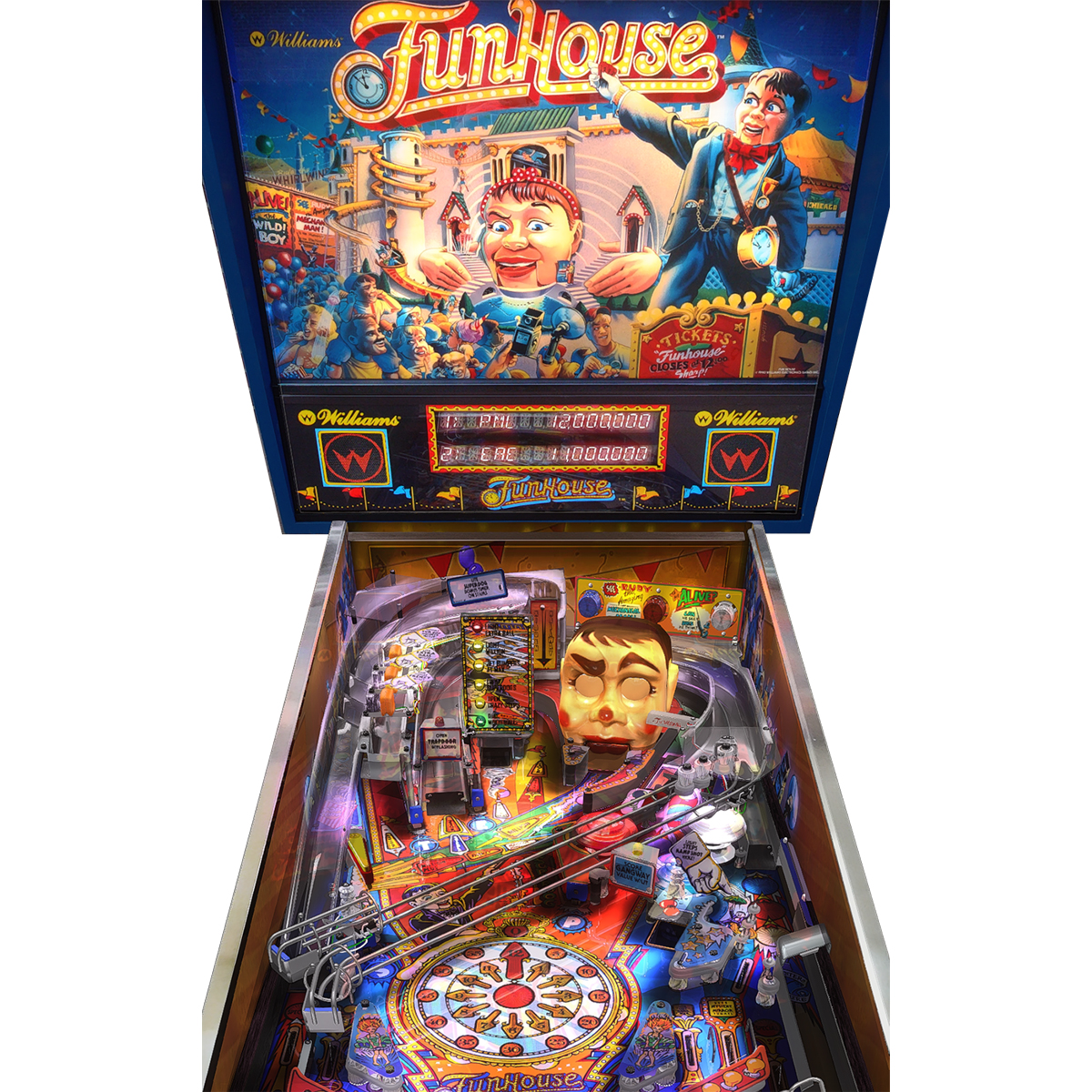 funhouse pinball