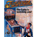 Funhouse Pinball Machine Flyer