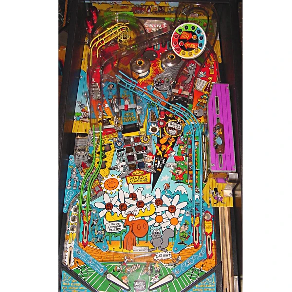 Rocky and Bullwinkle Pinball