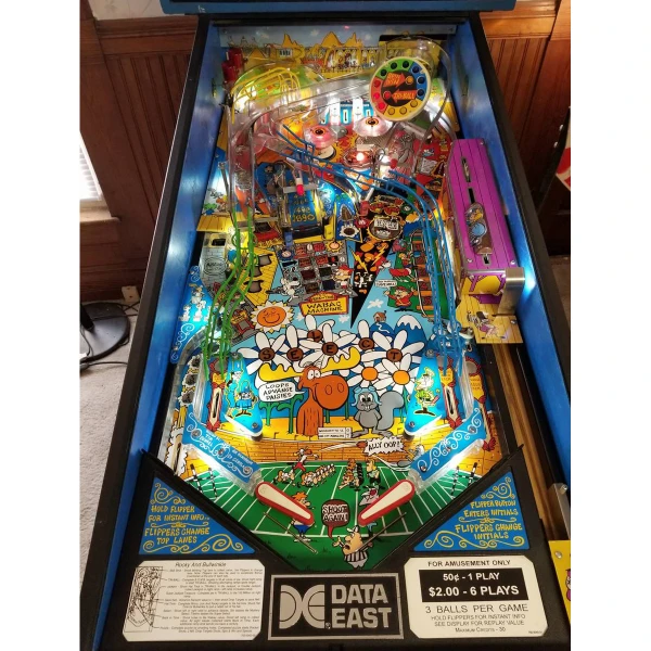 Rocky and Bullwinkle Pinball