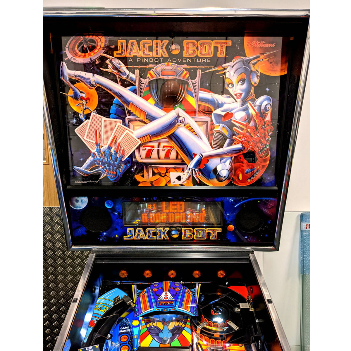 Jack Bot Pinball Machine Elite Home Gamerooms Order Now!