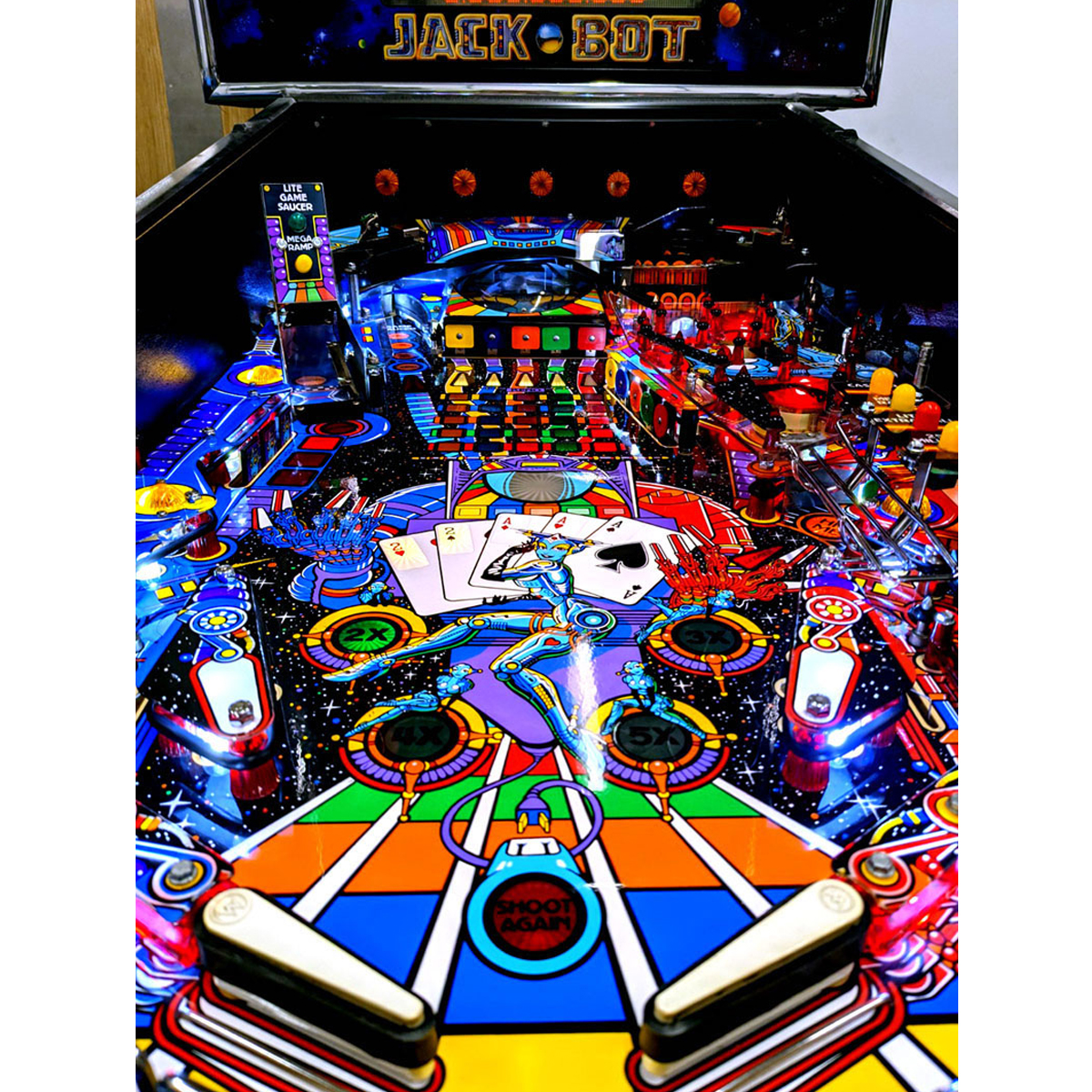 Jack Bot Pinball Machine Elite Home Gamerooms Order Now!