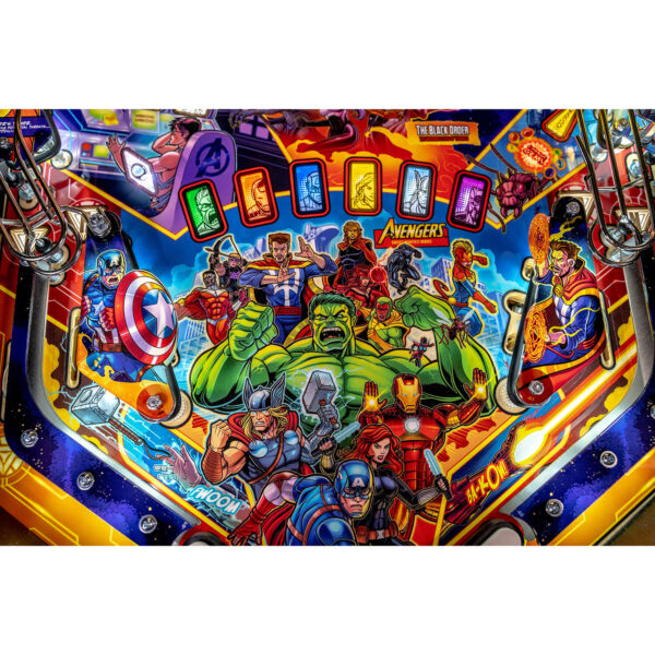 Avengers Infinty Quest Pro Pinball 5 600x600 - Avenger Infinite Quest Pro Pinball Machine