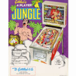 Jungle Pinball Machine Flyer