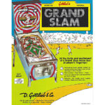 Grand Slam Pinball Machine Flyer